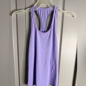 Athleta- Women’s Lavender Racerback Tank Top - Lightweight Activewear